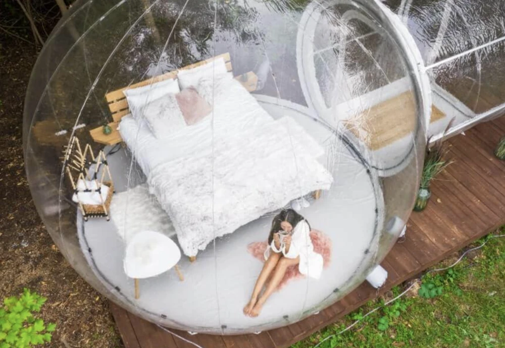 inflatable lawn tent bubble