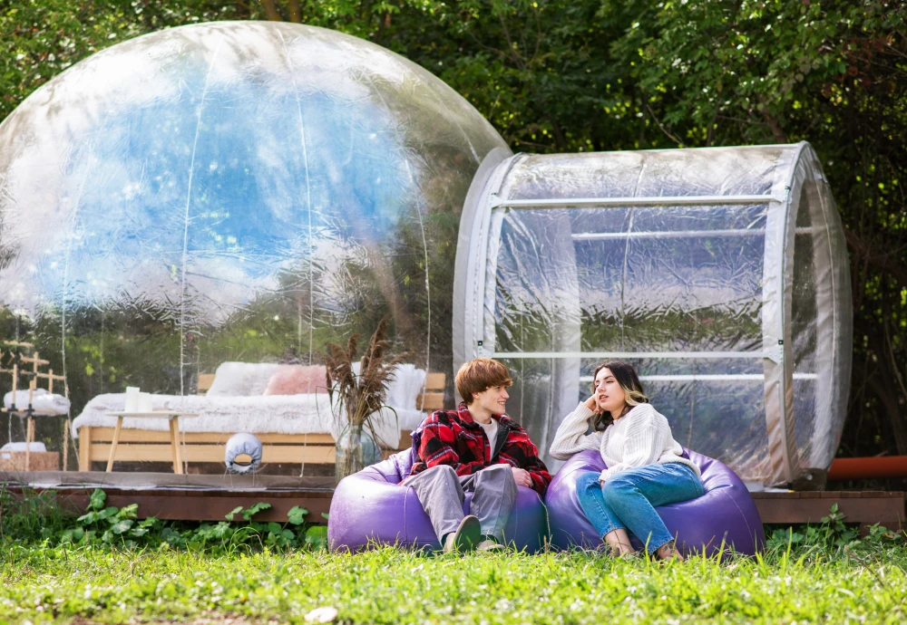 pop up pvc bubble tent