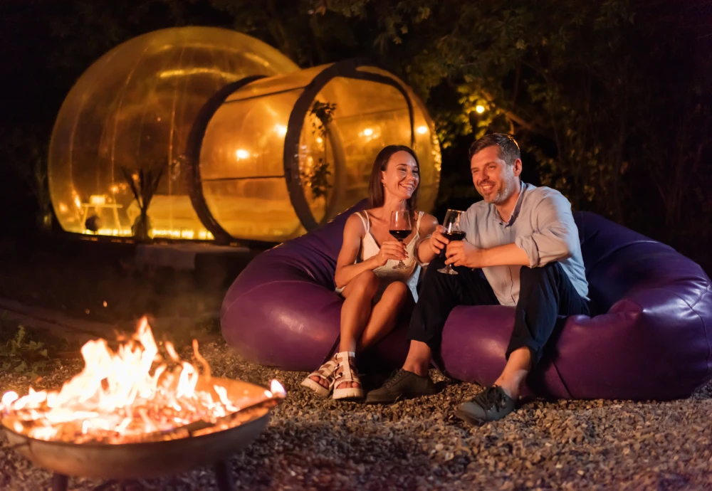 inflatable tent looks like bubble