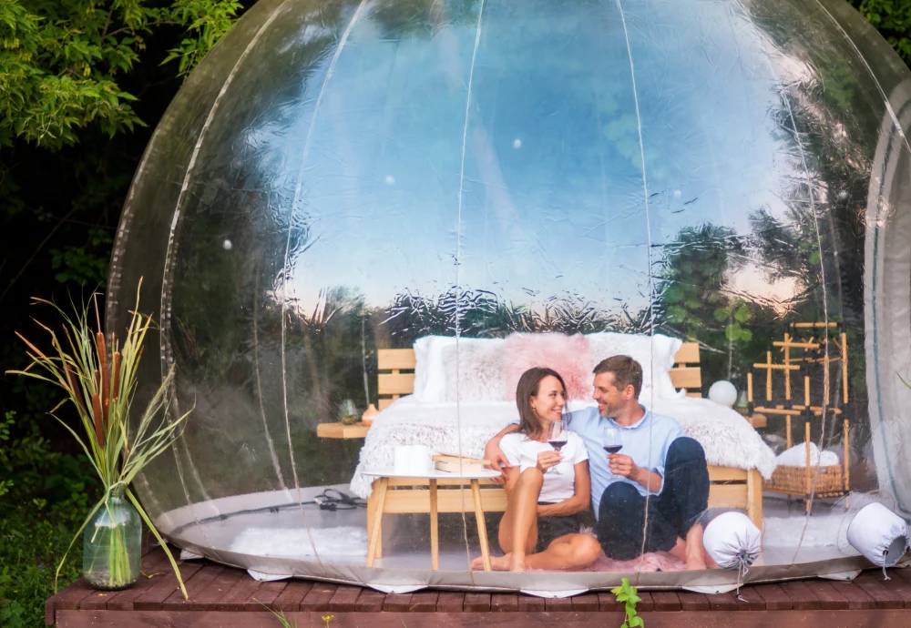 pop up transparent tent